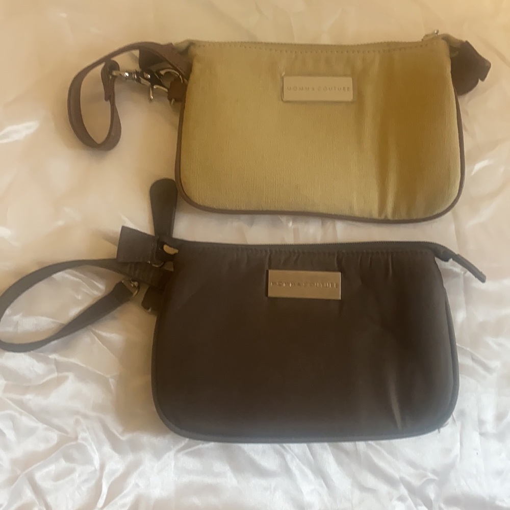 Two Momma couture wristlets lot